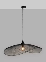 John Lewis Hiko XL Pendant Ceiling Light, Black - thumbnail 5