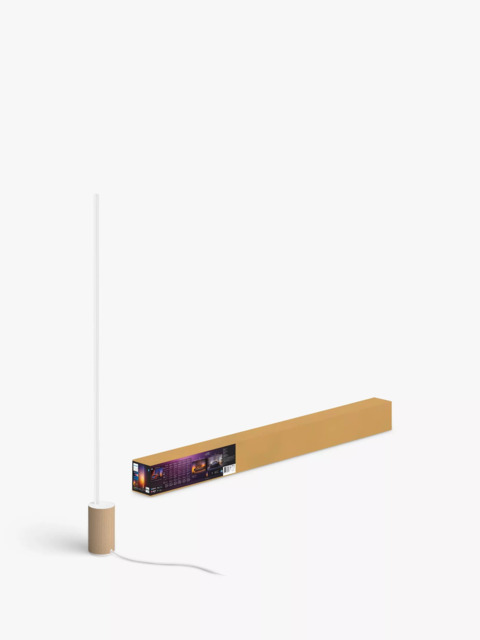 Philips Hue Signe Gradient Floor Lamp, Oak - image 1