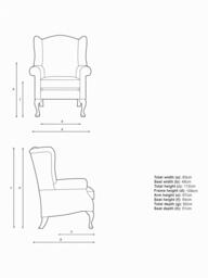 Parker Knoll Oberon Armchair - thumbnail 2