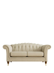 Laura Ashley Gloucester Medium 2 Seater Sofa, Teak Leg - thumbnail 3