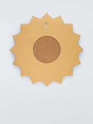 John Lewis Celeste Sunburst Convex Wall Mirror, 68cm, Gold - thumbnail 3