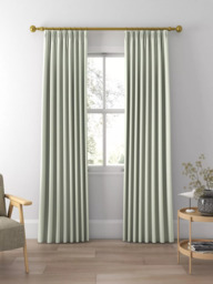 Laura Ashley Easton Made to Measure Curtains or Roman Blind, Sage - thumbnail 3