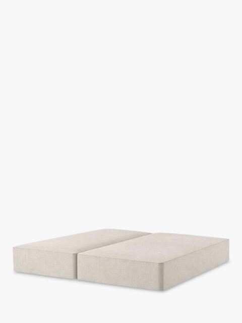 John Lewis Pocket Sprung Upholstered Divan Base, Emperor