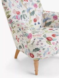 John Lewis Fireside Low Back Armchair, Light Leg - thumbnail 5