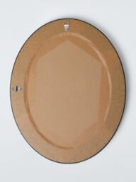 John Lewis Georgian Oval Wall Mirror, 50 x 40cm, Black - thumbnail 3