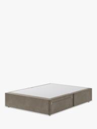 Hypnos Non-Sprung Upholstered 2 Drawer Divan Base, King Size
