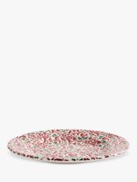 Spode Christmas Tree Yuletide Earthenware Side Plate, 20cm, Red - thumbnail 3