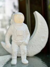 Seletti Starman Portable Table Lamp, White - thumbnail 3