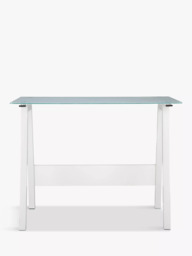 John Lewis ANYDAY James Desk, White - thumbnail 2