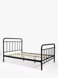 John Lewis Dorm Metal Bed Frame, Double - thumbnail 1