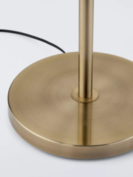 John Lewis Rodos Triple Floor Lamp, Antique Brass - thumbnail 5