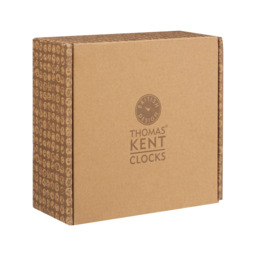 Thomas Kent Mulberry Mantel Clock, 15cm, Silver - thumbnail 4