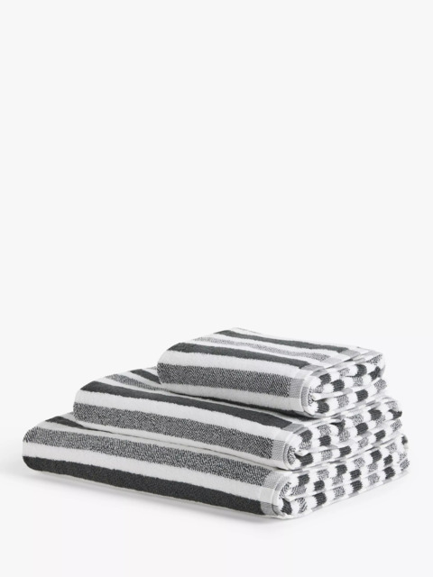 John Lewis ANYDAY Classic Stripe Towels