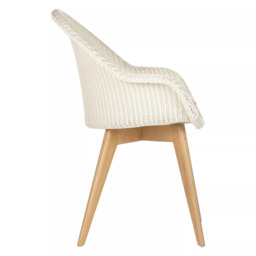 John Lewis Easdale Lloyd Loom Dining Chair - thumbnail 3