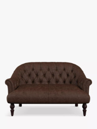 Tetrad Aughton Petite 2 Seater Leather Sofa - thumbnail 3