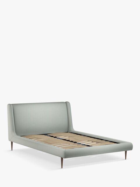 John Lewis Mid-Century Sweep Upholstered Bed Frame, Super King Size - image 1