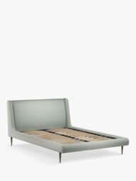 John Lewis Mid-Century Sweep Upholstered Bed Frame, Super King Size - thumbnail 1