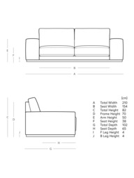 Swoon Denver Medium 2 Seater Sofa - thumbnail 2