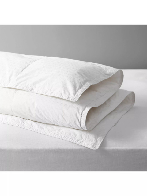 John Lewis Natural Collection Supreme Goose Down Duvet, 4.5 Tog, White, Emperor