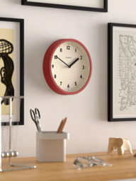 Jones Clocks Twist Round Analogue Wall Clock, 20cm - thumbnail 4