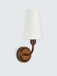 John Lewis Fairford Wall Light, Oil Rubbed Bronze - thumbnail 3