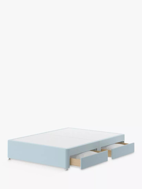 Silentnight 4 Drawer Divan Base, Super King Size - image 1