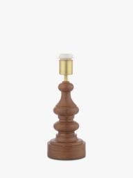 Laura Ashley Millbrook Wood Table Lamp Base, Natural - thumbnail 1