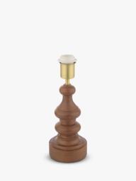 Laura Ashley Millbrook Wood Table Lamp Base, Natural - thumbnail 5