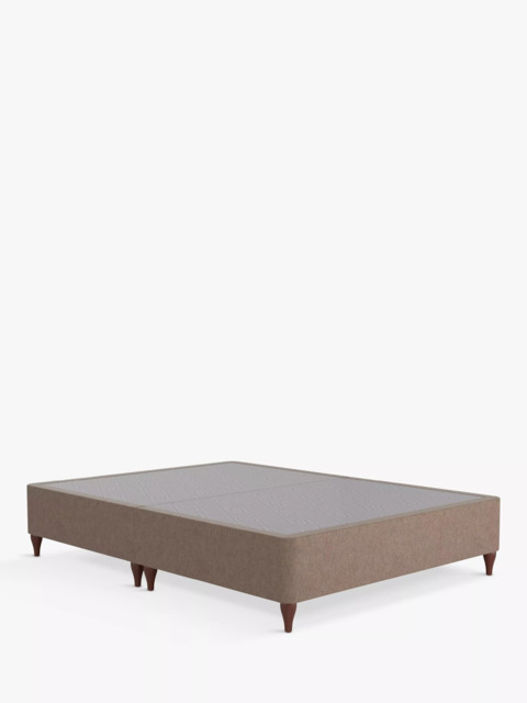 Sealy Posturepedic Exquisite Divan Base, Rich Oak Legs, Double - image 1