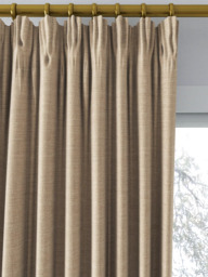 John Lewis Textured Weave Pair Blackout Lined Pencil Pleat Curtains - thumbnail 1