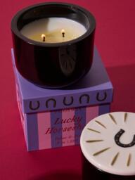 Paddywax Charm Lucky Horseshoe Tabac & Pine Scented Candle, 850g - thumbnail 6