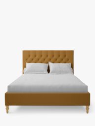 Koti Home Eden Upholstered Bed Frame, Super King Size - thumbnail 2