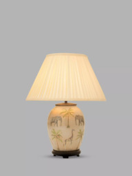Jenny Worrall Safari Glass Lamp Base, Medium, Green, H34.5cm - thumbnail 4
