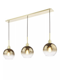 Där Lycia 3 Arm Mirror Bar Ceiling Light