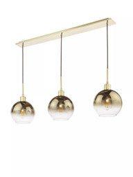 Där Lycia 3 Arm Mirror Bar Ceiling Light - thumbnail 2