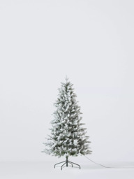 John Lewis Brompton Pre-lit Snowy Christmas Tree - thumbnail 3