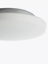 John Lewis Moonbeam LED Flush Bathroom Ceiling Light, White - thumbnail 4