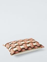Harlequin Ikigai Abstract Cushion, Terracotta - thumbnail 3