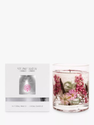 Stoneglow Natures Gift Pink Pepper Flowers Gel Scented Candle, 160g - thumbnail 2
