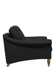 John Lewis Camber Medium 2 Seater Leather Sofa, Light Leg - thumbnail 3
