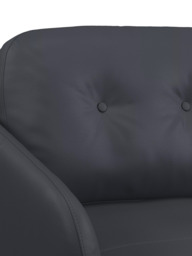 John Lewis Arlo Small 2 Seater Leather Sofa, Dark Leg - thumbnail 6