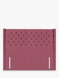 John Lewis Margot Winged Full Depth Upholstered Headboard, Super King Size