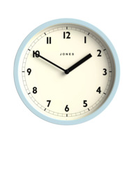 Jones Clocks Twist Round Analogue Wall Clock, 20cm - thumbnail 1