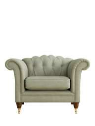 Laura Ashley Gloucester Armchair, Teak Leg - thumbnail 3
