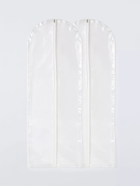 John Lewis Extra Long Dress/Coat Cover, Translucent, Set of 2 - image 1
