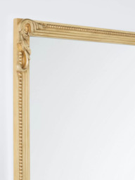 John Lewis Vintage French Rectangular Wall Mirror, 100 x 70cm, Antique Gold - thumbnail 2
