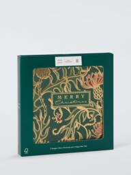 John Lewis Wreath and Floral Luxury Charity Christmas Cards, Pack of 8 - thumbnail 2