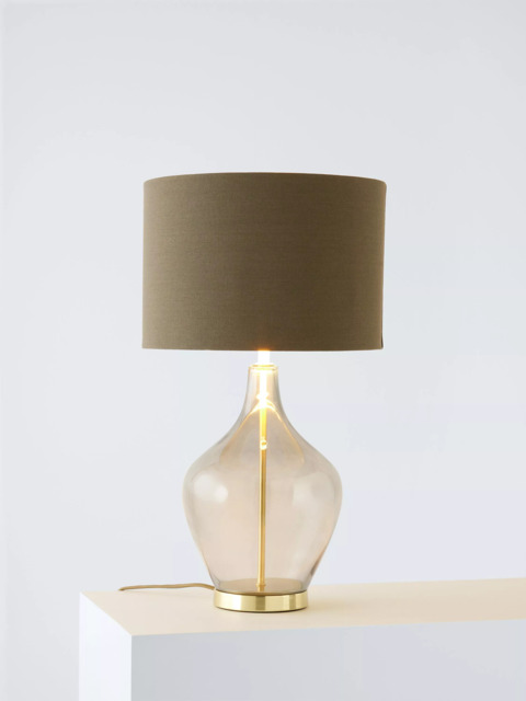 John Lewis Ursula Glass Table Lamp - image 1
