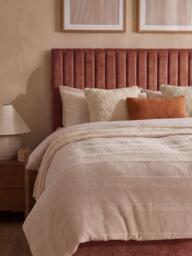 Silentnight Dusk Panelled Strutted Headboard, Double - thumbnail 3