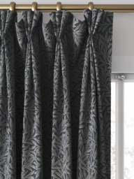 William Morris At Home Willow Woven Made to Measure Curtains or Roman Blind, Indigo - thumbnail 6